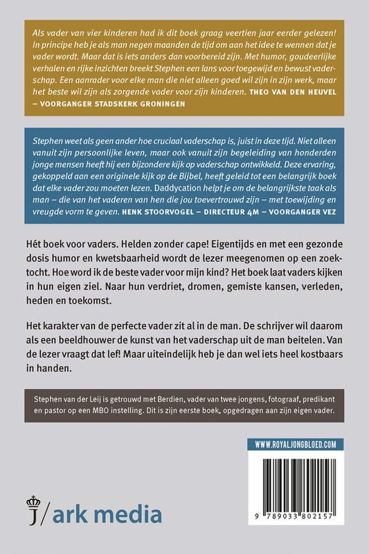 Daddycation het boek over toegewijd vaderschap